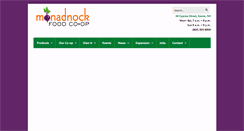 Desktop Screenshot of monadnockfood.coop